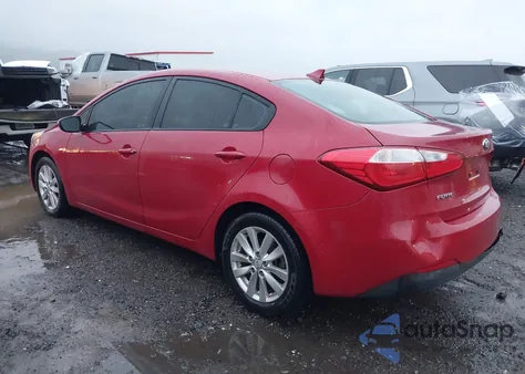 2014 Kia Forte Lx z USA, uszkodzony, nr VIN KNAFX4A61E5233604
